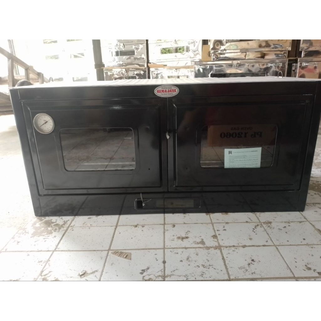 oven gas bima jaya 12060 + peti via expedisi