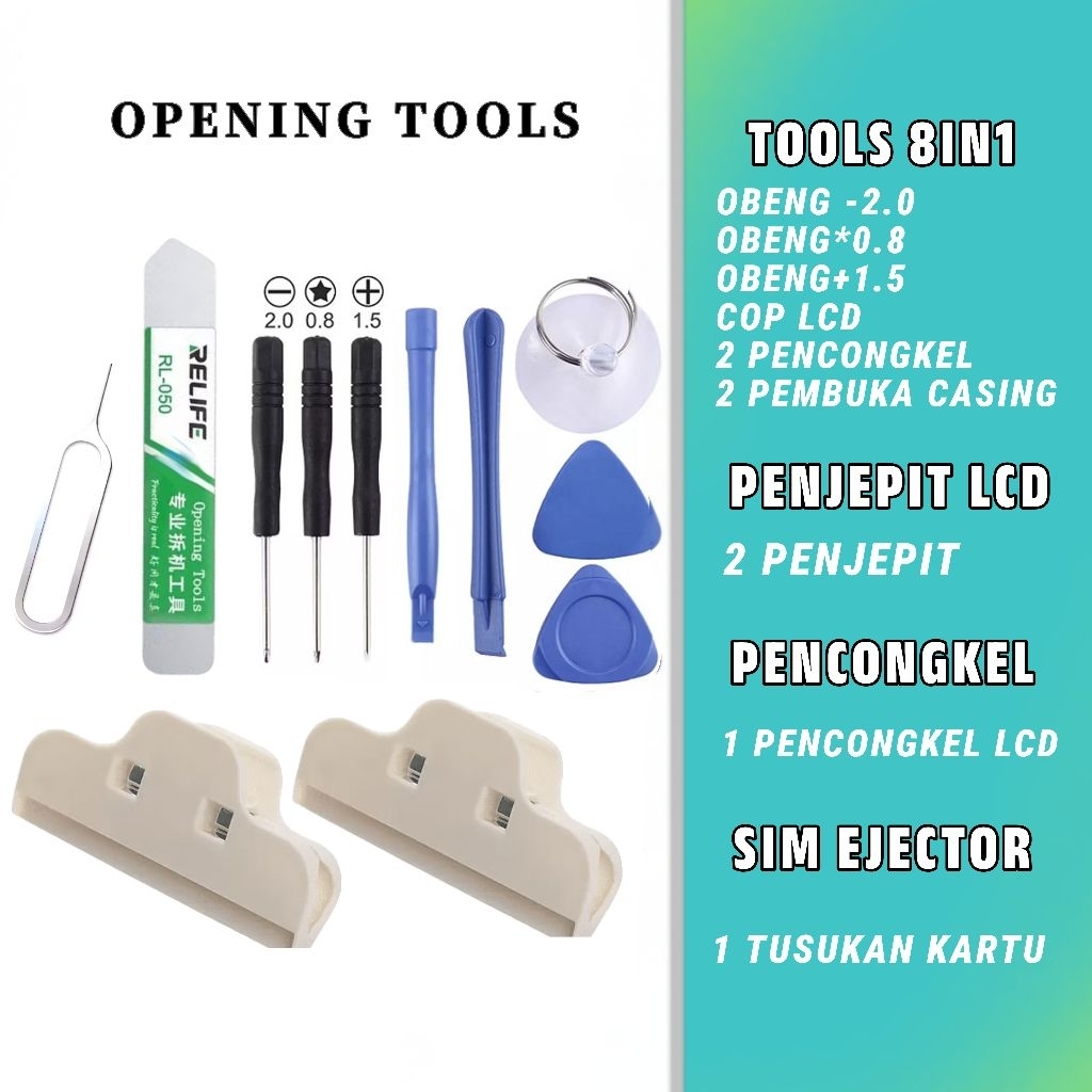 OPENING TOOLS / OBENG PEMBUKA LCD / PEMBUKA CASING