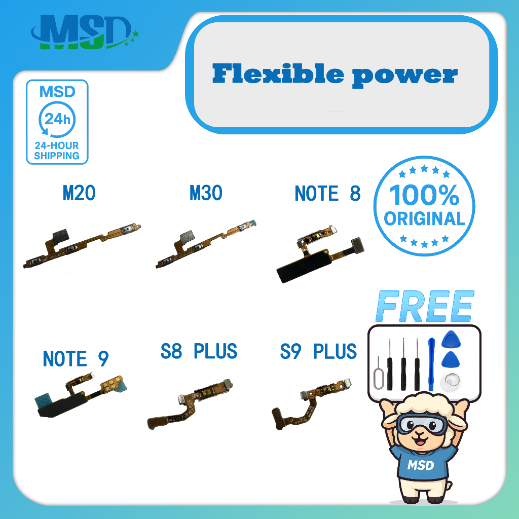 FLEXIBLE POWER FOR SAMSUNG M20 / M30 / NOTE 8 / NOTE 9 / S8+Produk yang rusak karena kesalahan pengg