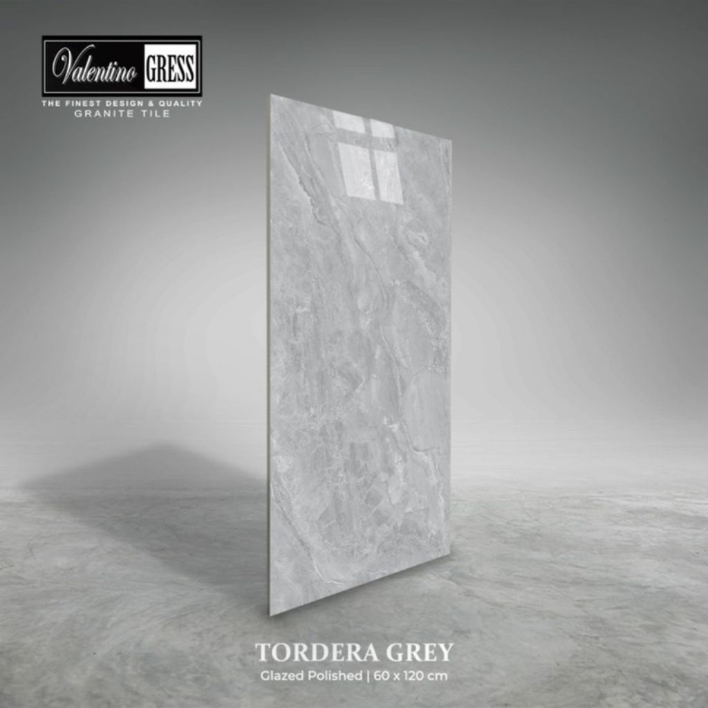 Granite 60x120 VALENTINO GRESS TORDERA GREY | Glazed polish