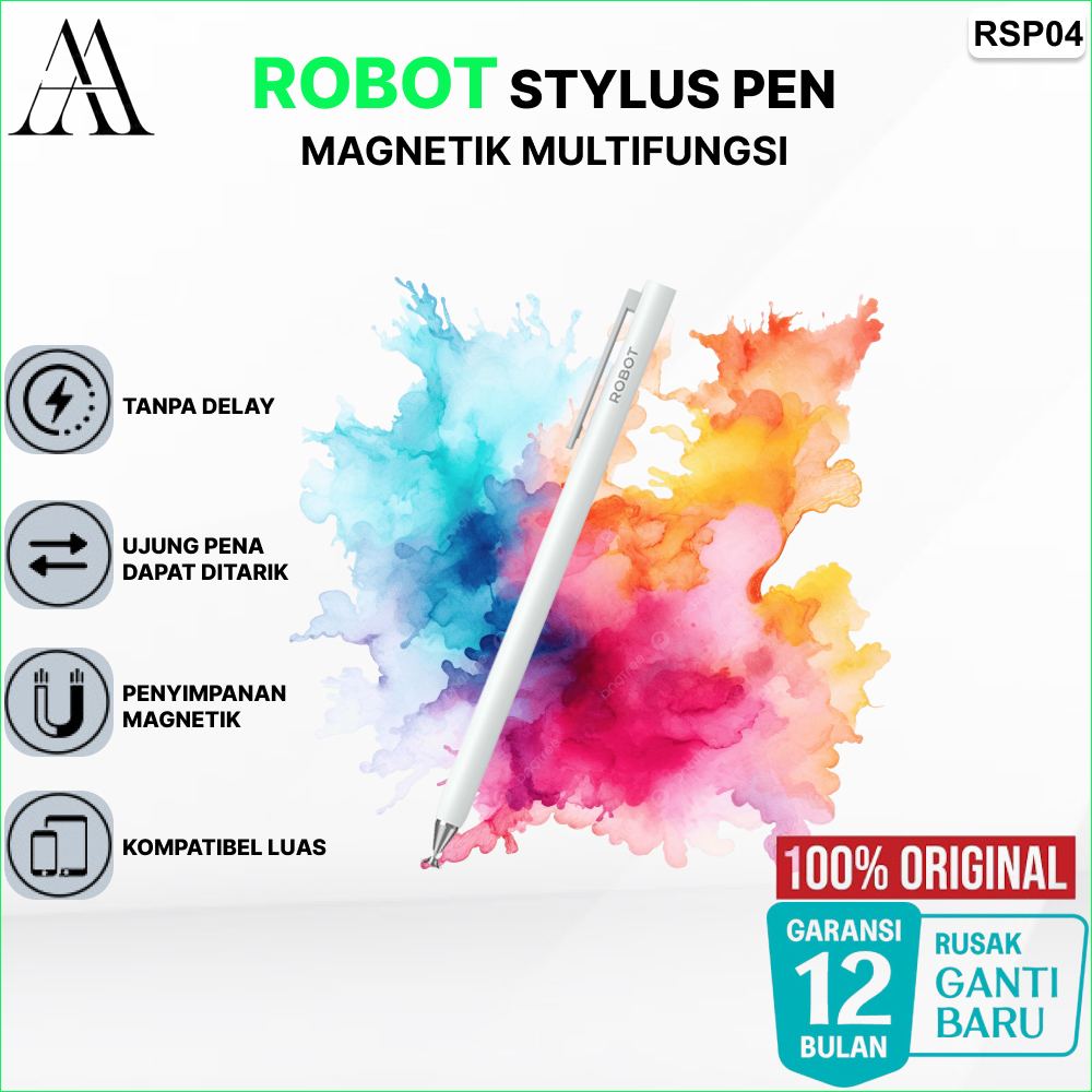 Stylus Pen ROBOT RSP04 Universal Capacitive Compatible Apple Android Microsoft