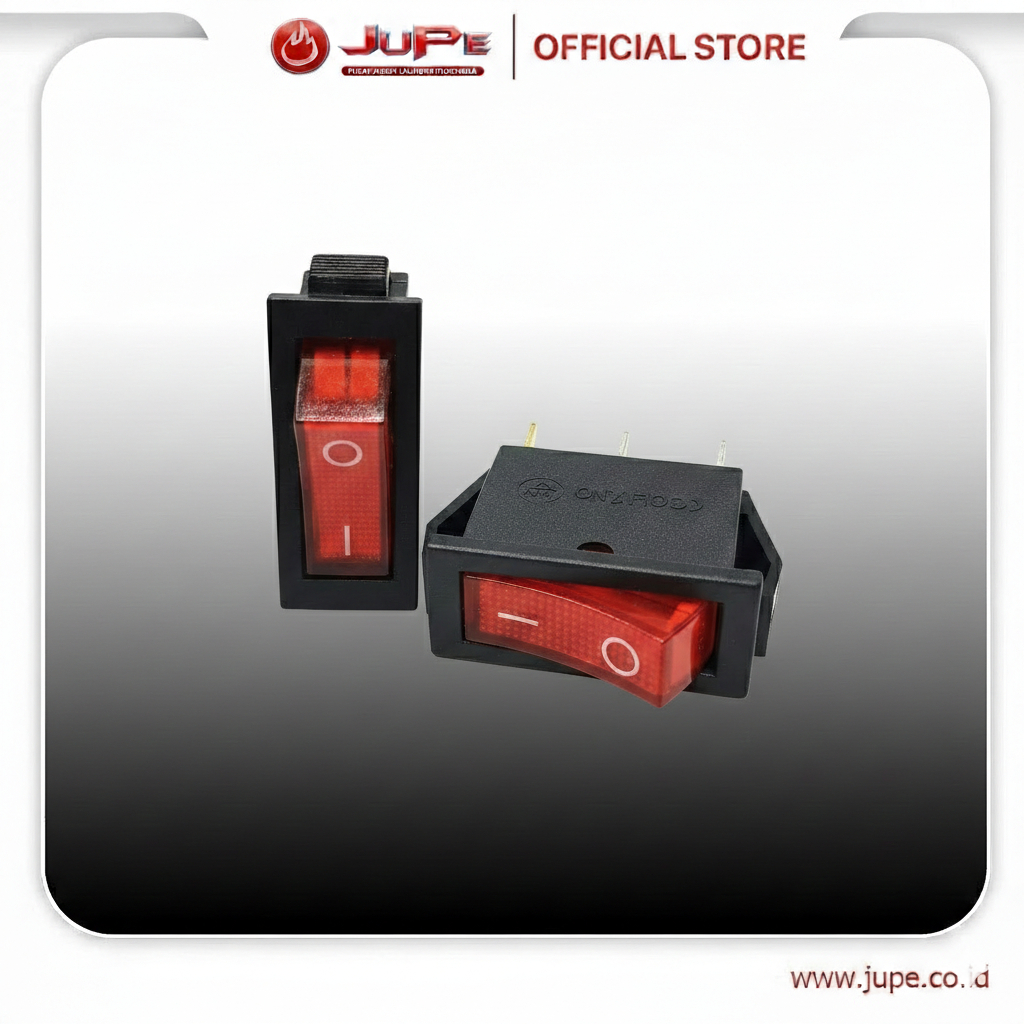 SWITCH ON OFF SAKLAR 3 KAKI BOX KOIN JUPE