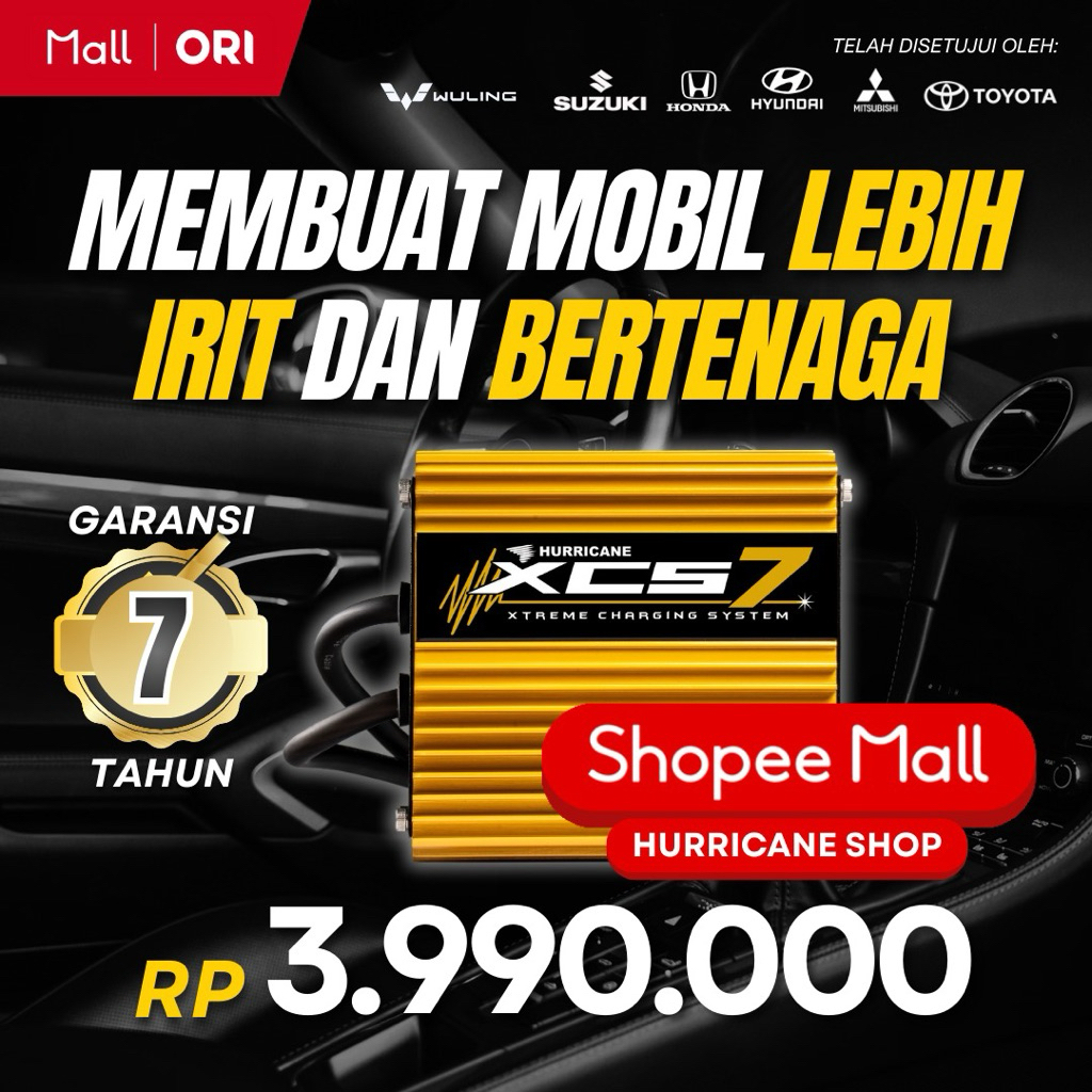 HURRICANE XCS7 PENGHEMAT BBM MOBIL
