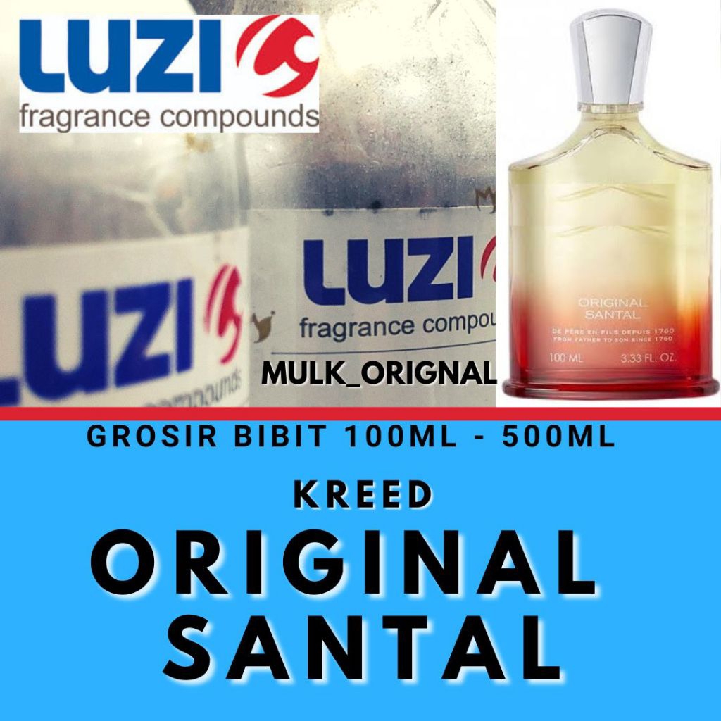 Bibit Parfum fragrance oil Luzi Searah Kreed Original Santal