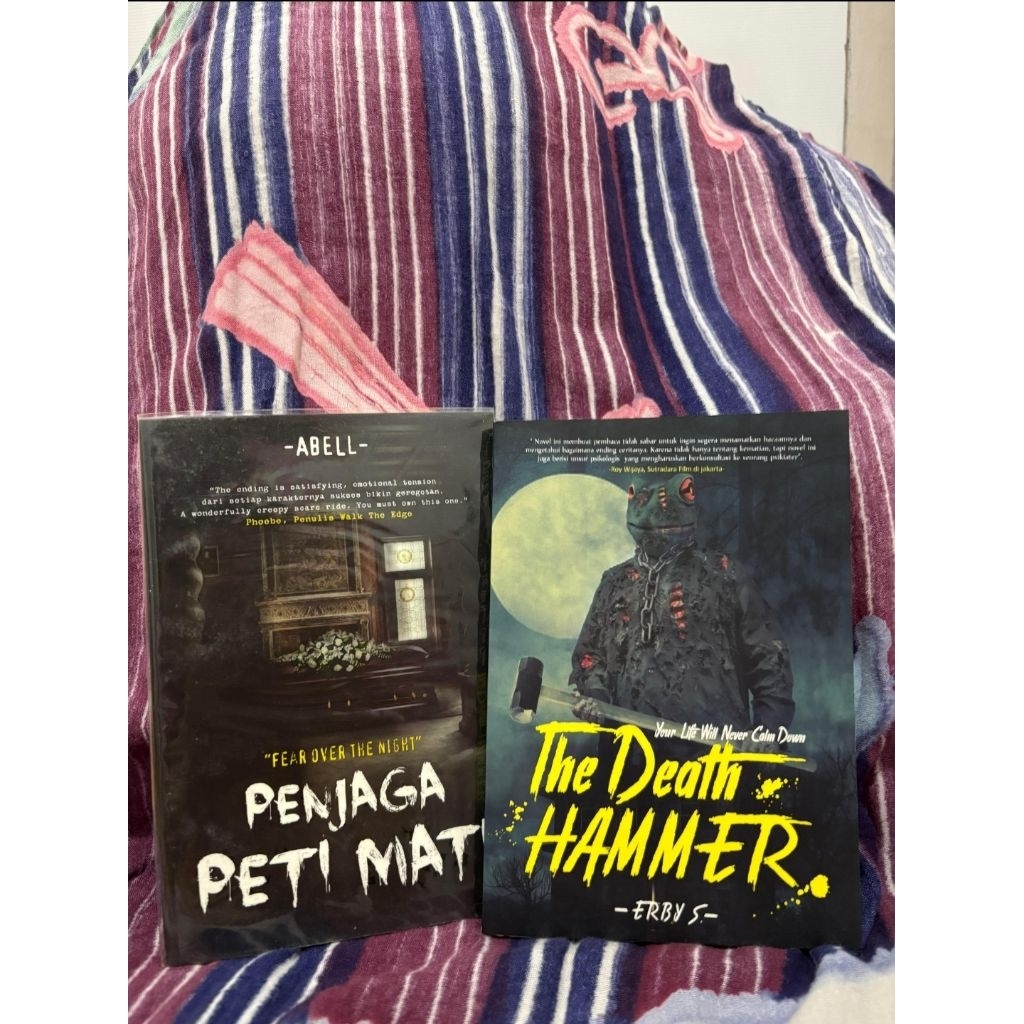 [PRELOVED] NOVEL HOROR THRILLER PENJAGA PETI & THE ** HAMMER