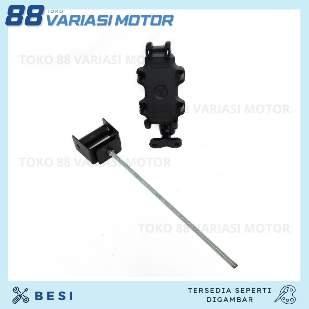 PAKET HOLDER GPS HP NINJA GSX CBR ZX25R PHONE HOLDER MOTOWOLF ALUMUNIUM STANG MOTOR BRAKET BRACKET B