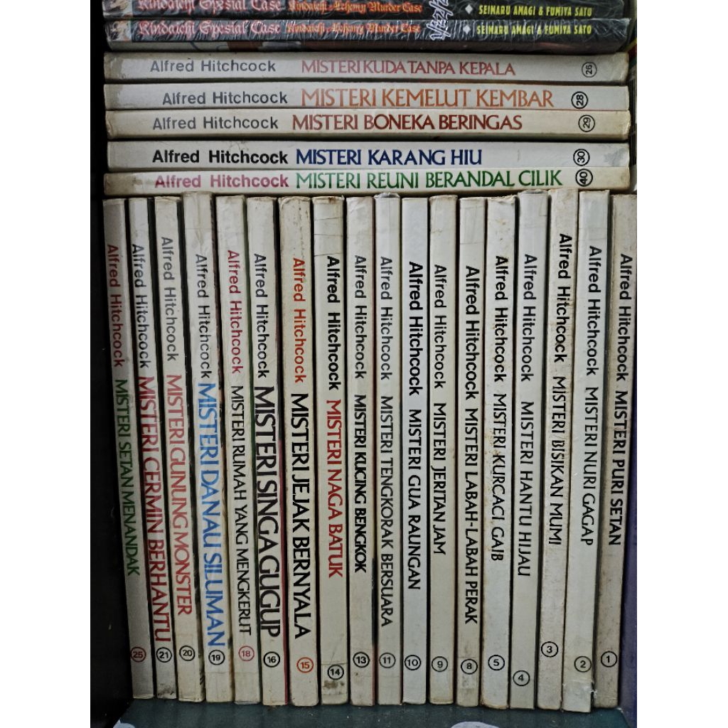 Buku Trio Detektif Alfred Hitchcock Koleksi Pribadi