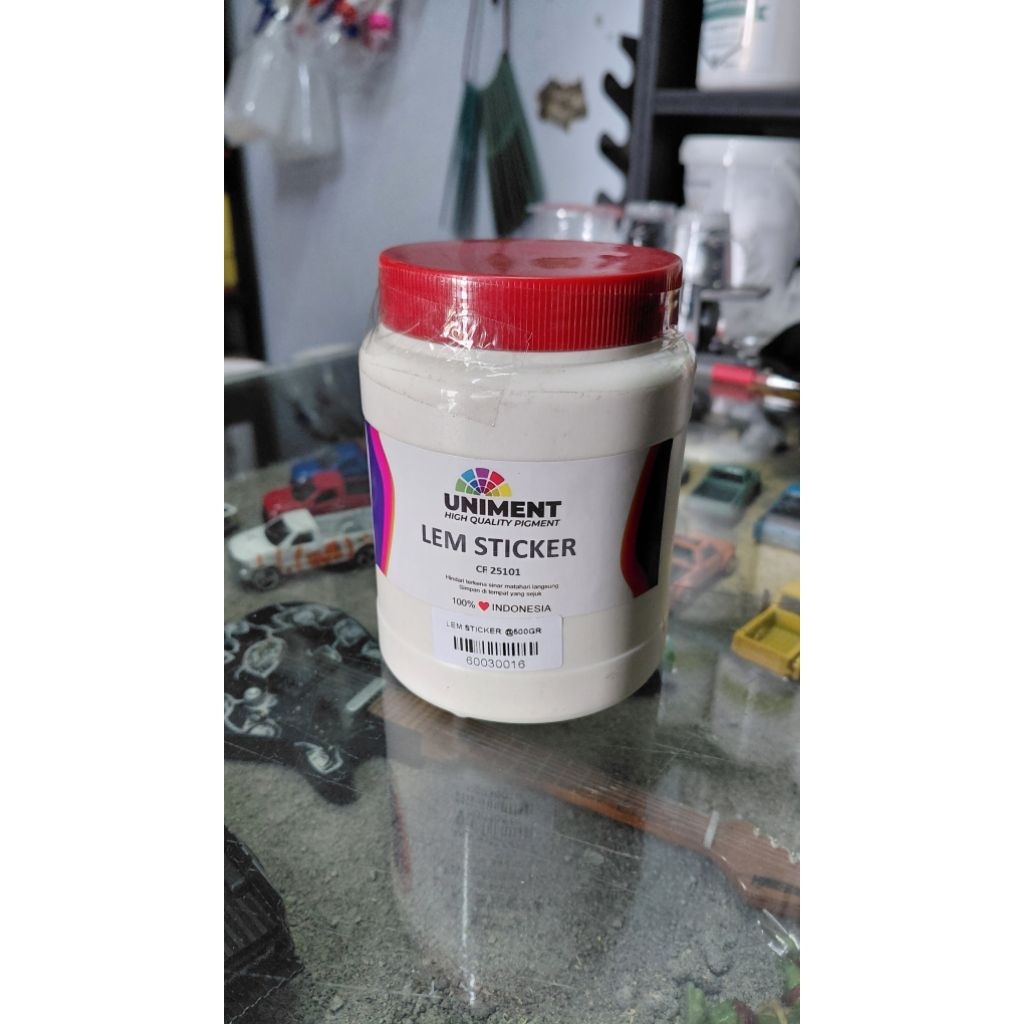 Lem Sticker Meja Sablon 500gr