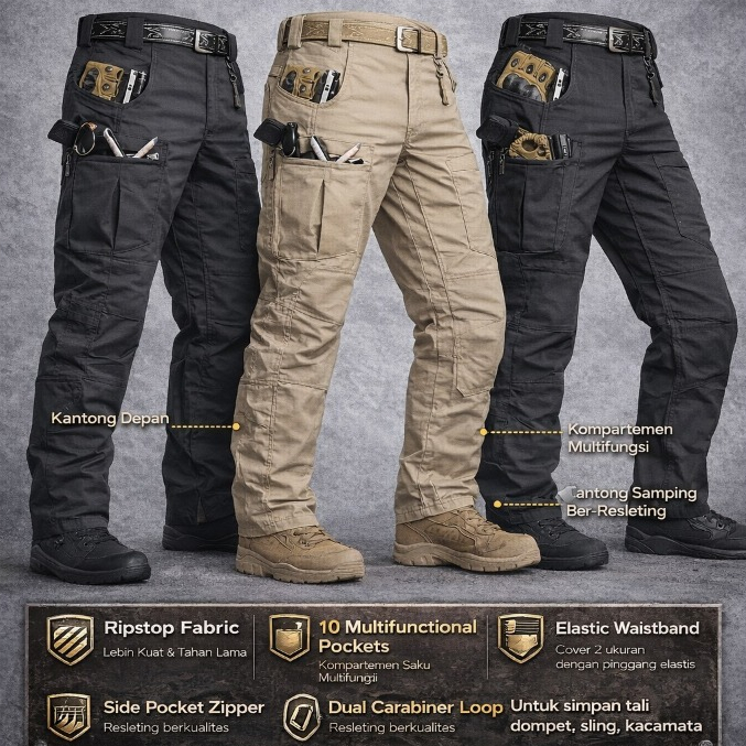 Celana Taktikal Blackhawk PDL outdoor Military Equipment