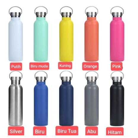 Tumbler Arizona + Tumbler Vacuum Botol Minum Aesthetic Stainless Steel 500ml 3151-4 TAKASIMURA STORE