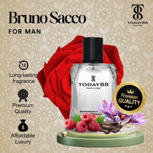 NEW Bruno Sacco Premium - Parfum Pria Today 88 Perfume