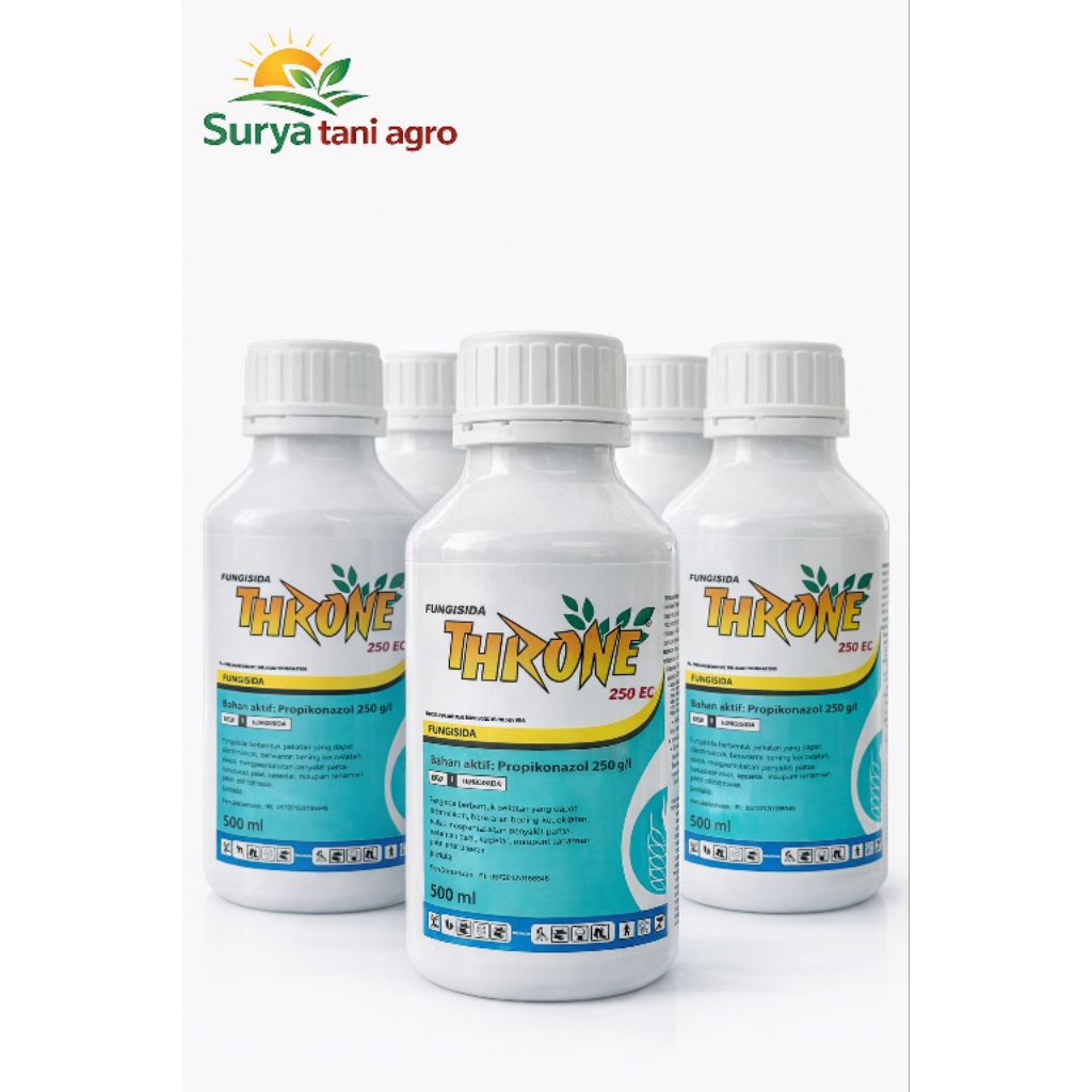 THRONE 250EC Fungisida Sistemik Bahan Aktif Propikonazol 250g/l Pekatan yang dapat diemulsi untuk Pa