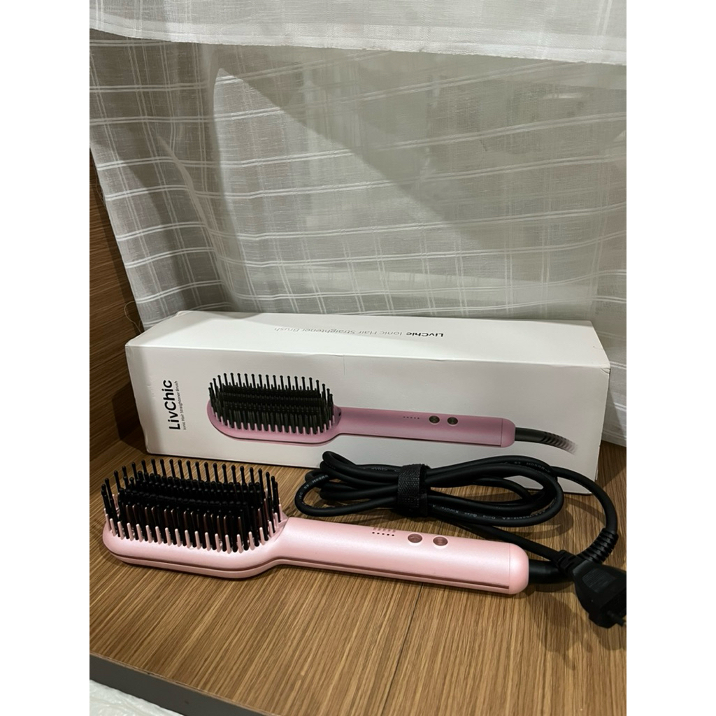 Preloved LivChic Catokan Sisir Pelurus Rambut
