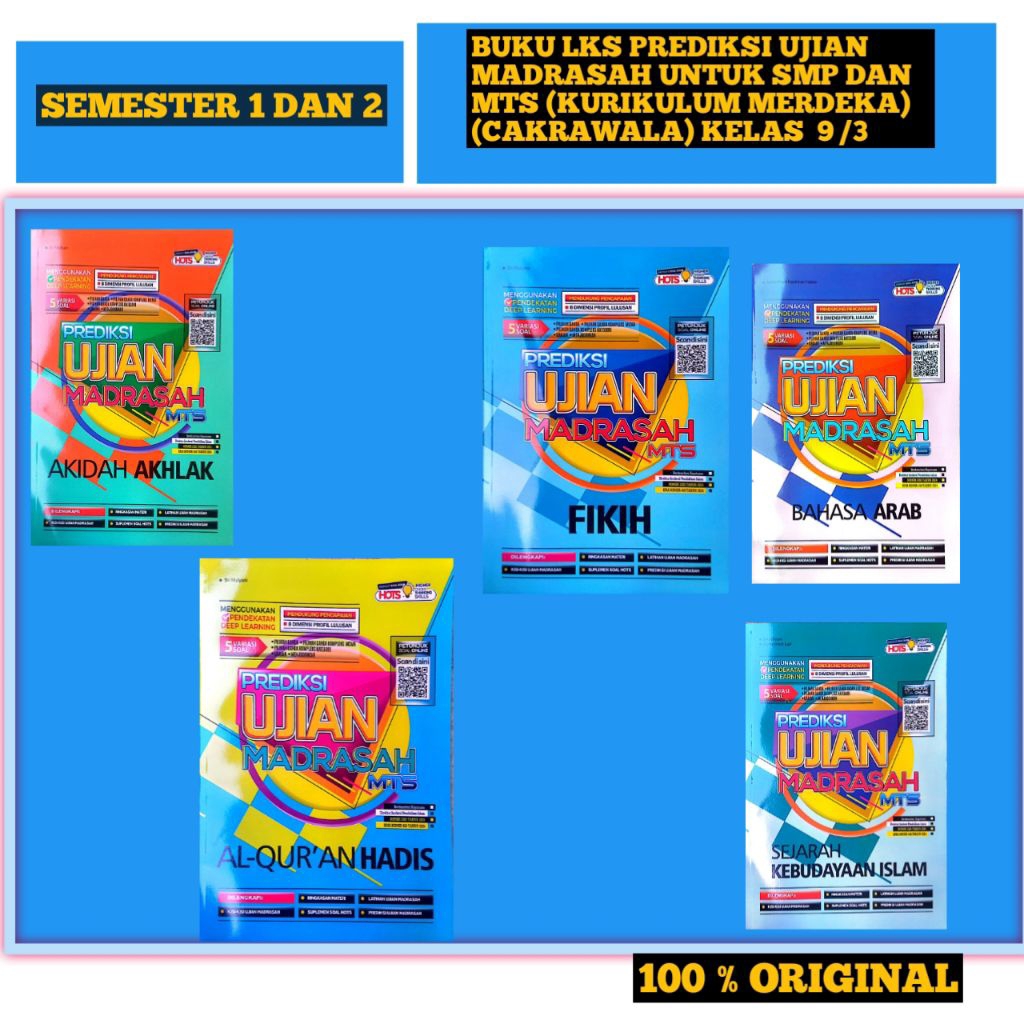 BUKU PREDIKSI UJIAN MADRASAH UNTUK MTS
