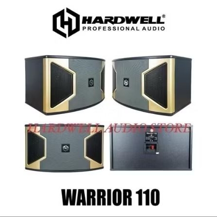 Speaker Pasivve 10 Inch Hardwell Warrior 110 Original Speaker Pasif 10 Inch Hardwell Garansi Resmi
