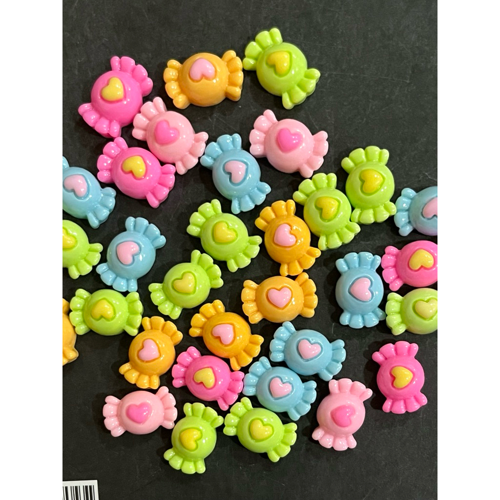 Clay/resin mini  isi 100 pcs
