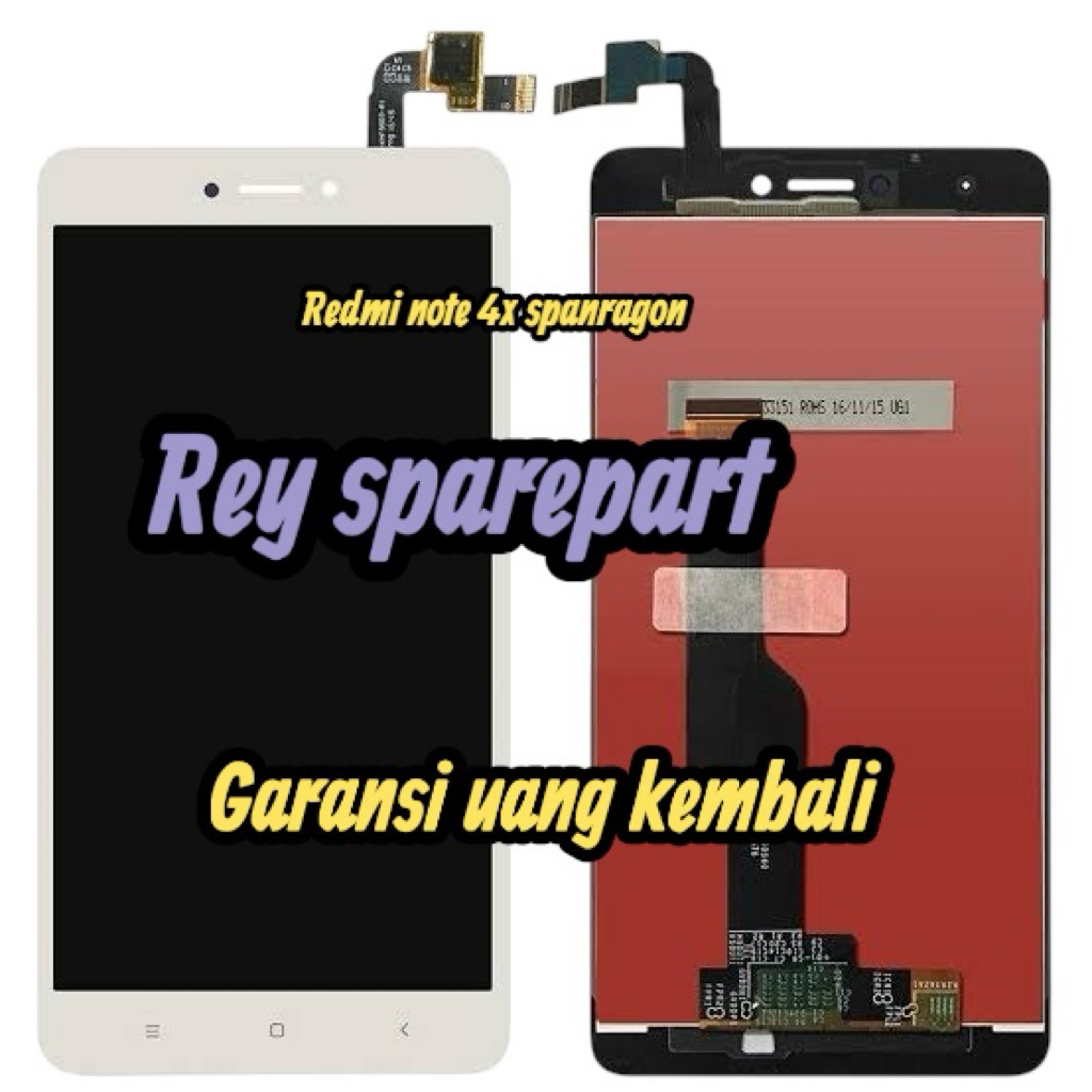 Lcd Touchscreen Redmi note 4  4x Mido SNAPRAGON copotan distri NORMAL. JAYA