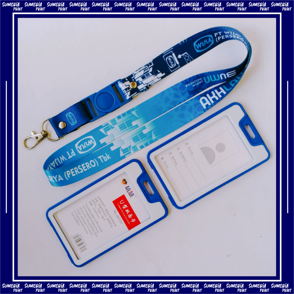 Lanyard Tali Gantungan Id Card WIKA : PT Wijaya Karya (Persero) Tbk