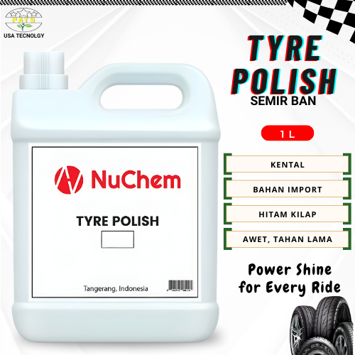 Semir Ban Mobil Permanen NUCHEM Synthetic Polymer Semir Ban Mobil Tahan Lama Superior Black