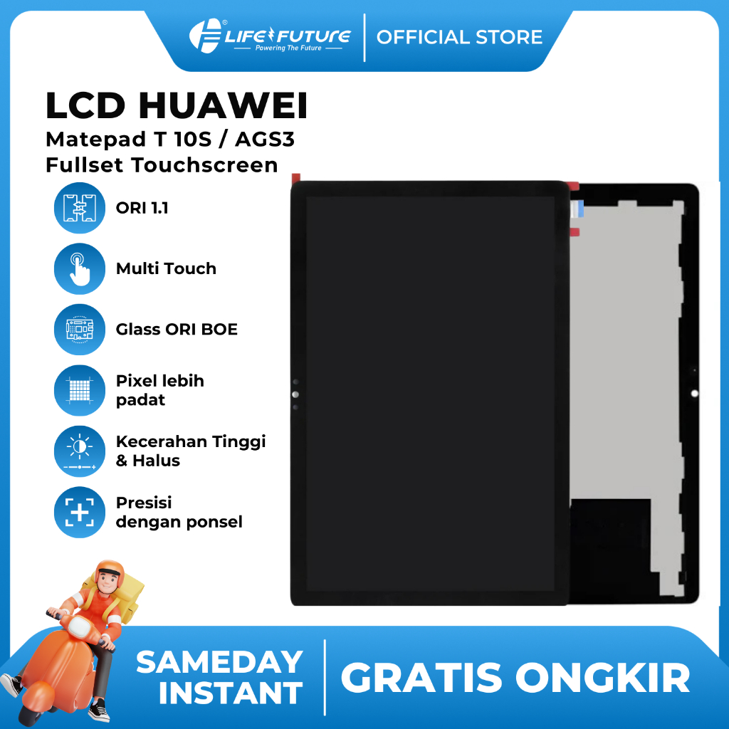 LF - LCD Huawei Matepad T10S / AGS3 Fullset Touchscreen