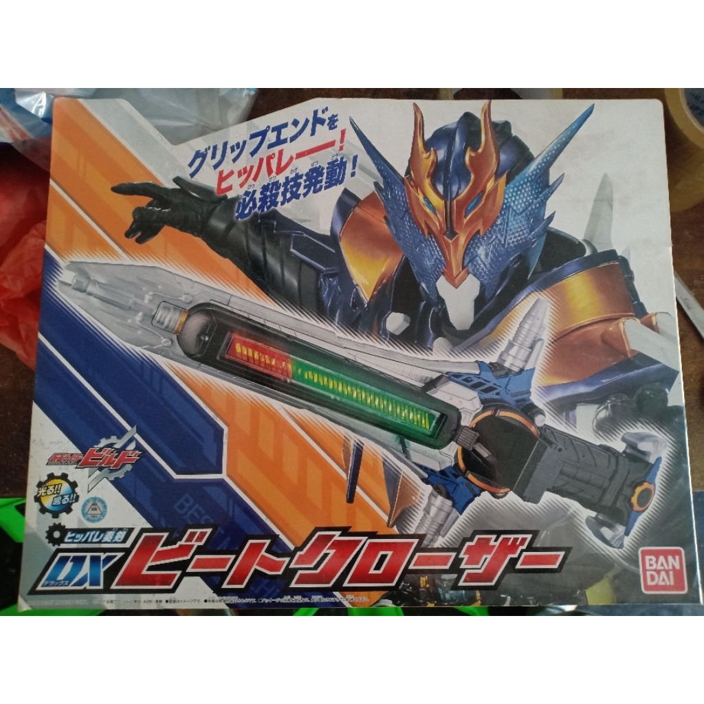 DX beat closer Kamen rider Cross-Z Kamen rider Build Bekas Original Bandai