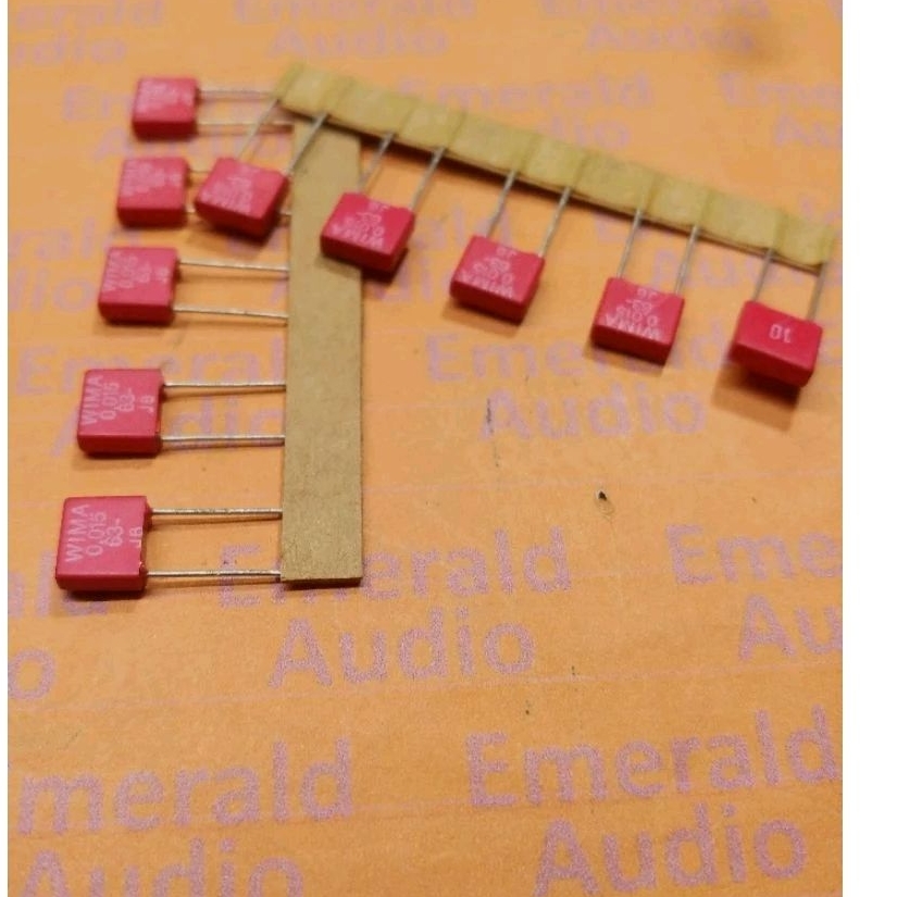 Wima 15n mks 100volt Kapasitor Wima 15 Nano 100volt Original Made In Germany