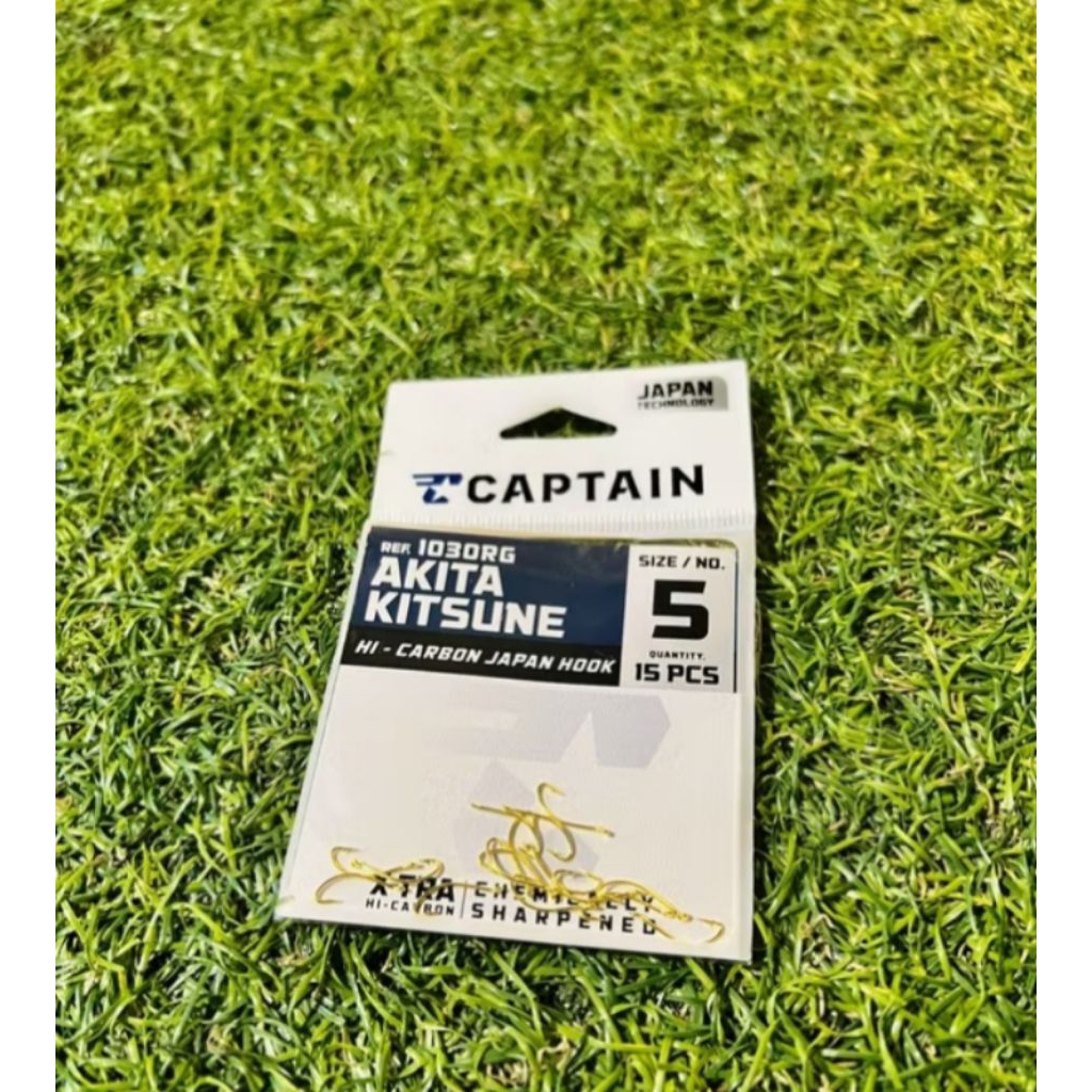 kail/kawat captain akitakitsune warna kuning emas