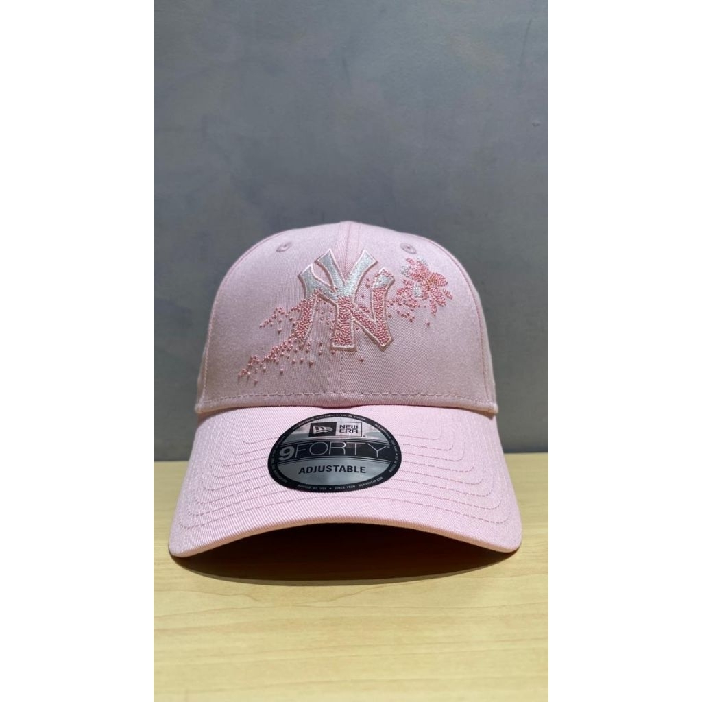 Topi Original New Era NY 9Forty - Pink