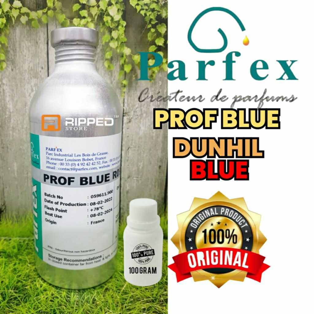 100ml Bibit Parfum Murni prof Blue Inspired Dunhil Blue Original Parfex