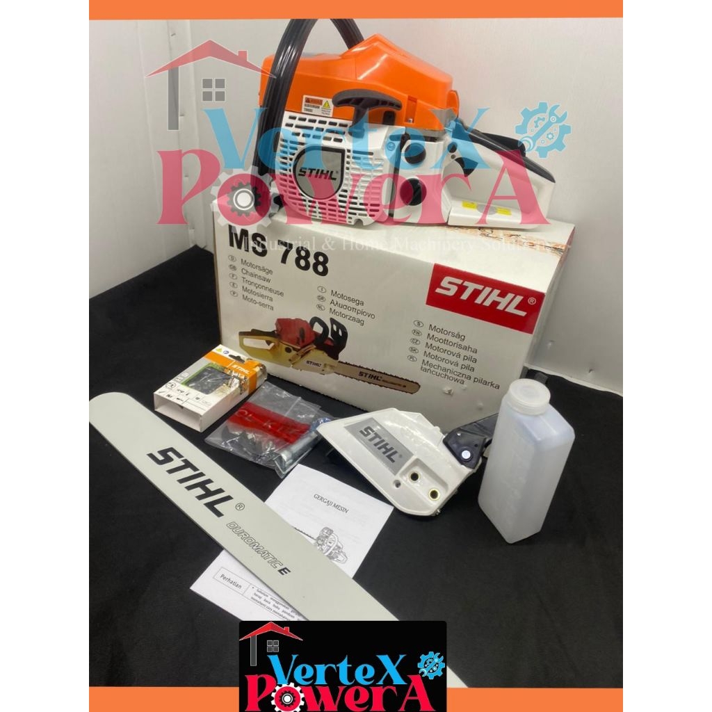 Chainsaw ms788 stihl bar 22 baja