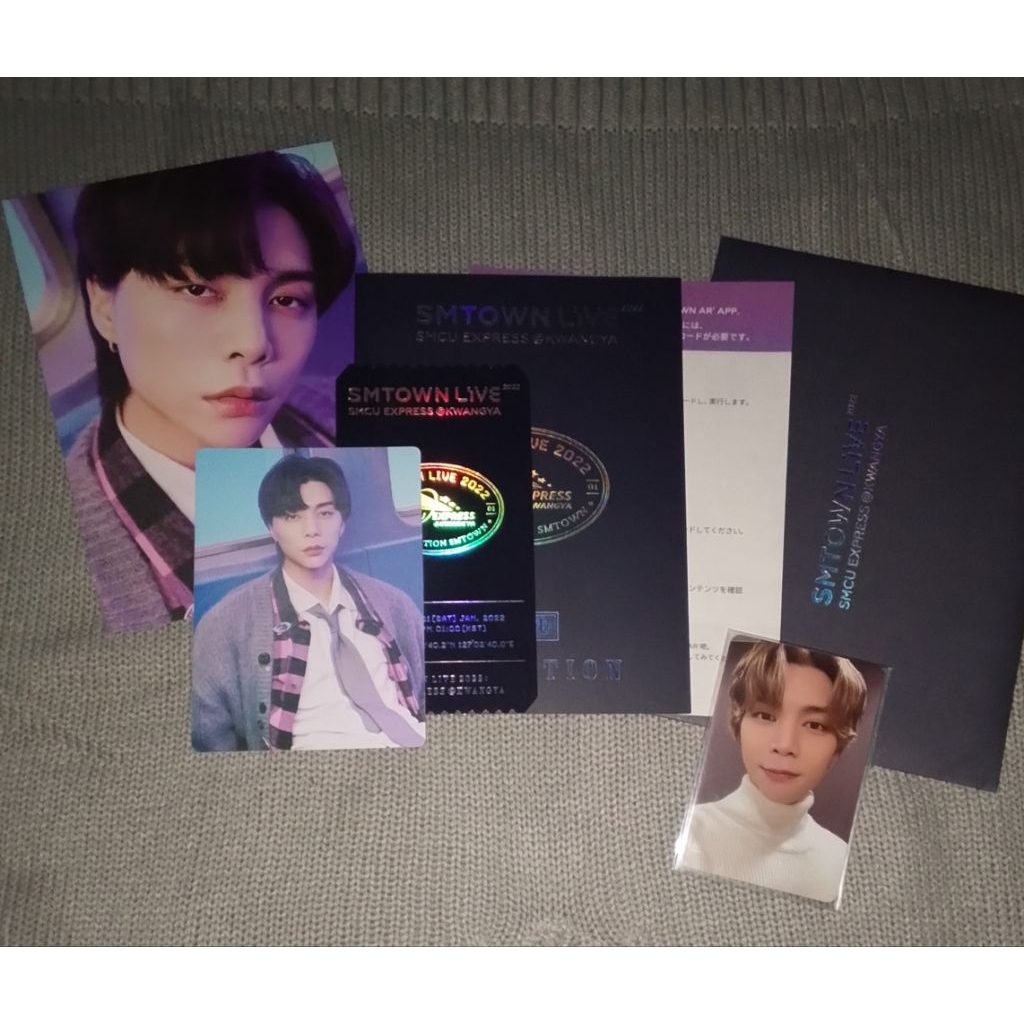 [OFFICIAL] SPECIAL AR TICKET SET_NCT 127_JOHNNY_SMCU EXPRESS KWANGYA SMTOWN LIVE 2022