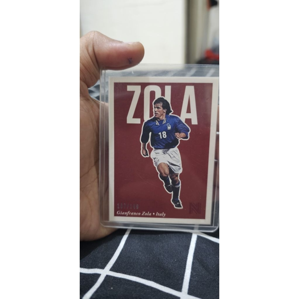 Kartu Bola Gianfranco Zola Limit /199