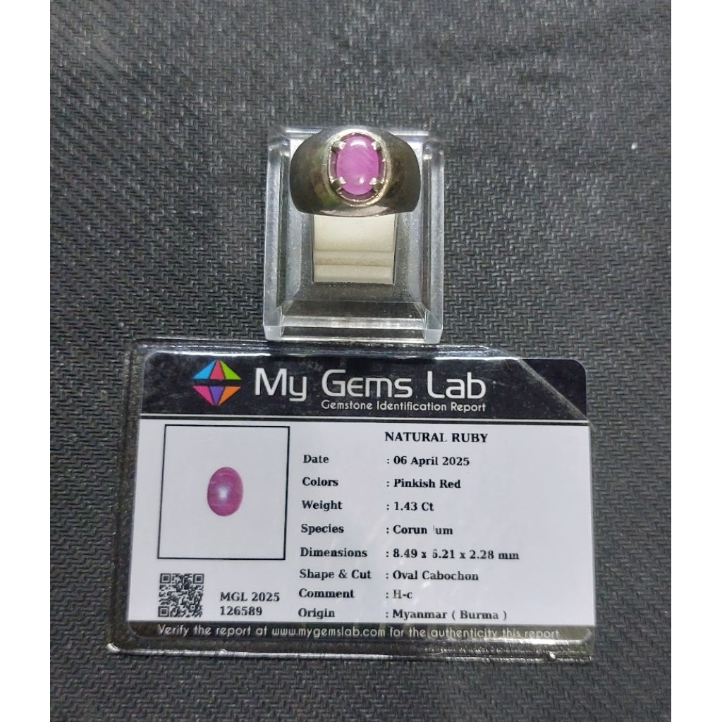 Natural Ruby Burma