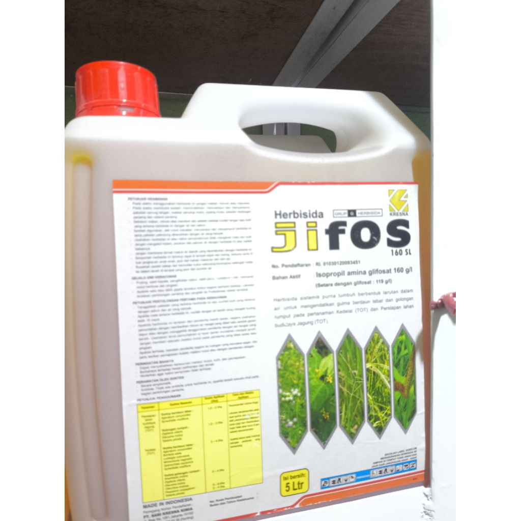 Herbisida Jifos 160SL 5 Liter