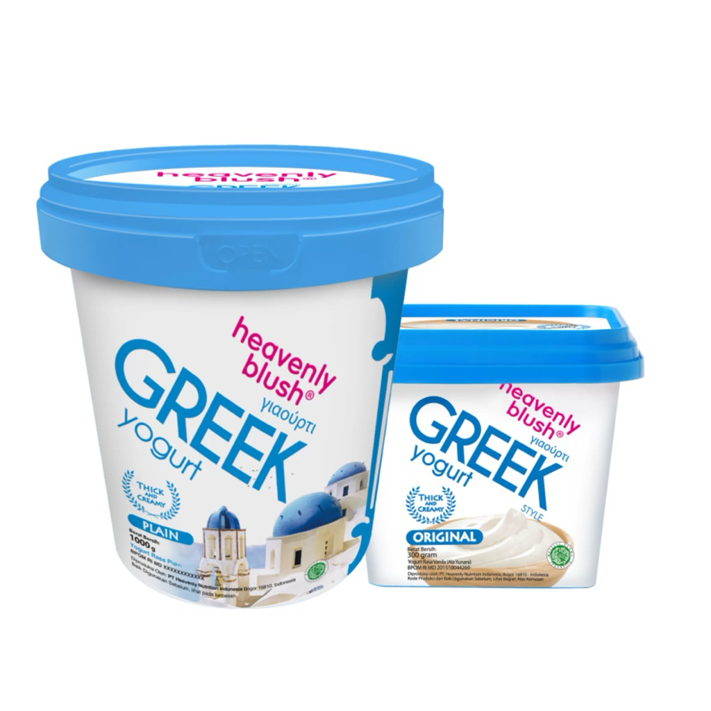 HEAVENLY BLUSH GREEK YOGURT