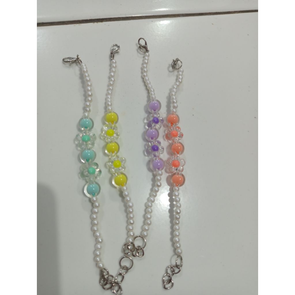 gelang manik manik Korea/Gelang anak/aksesoris mainan anak/paket usaha murah/