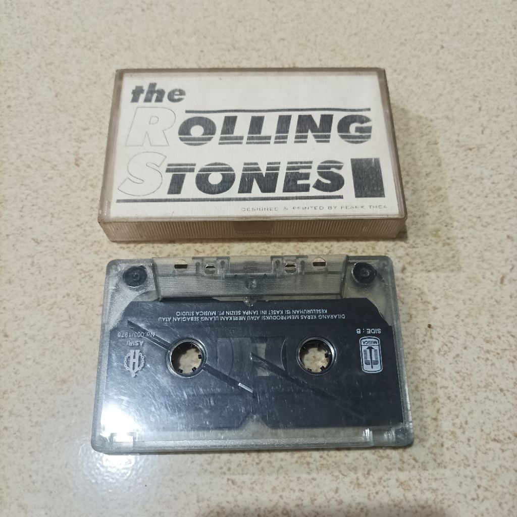 Original Kaset Pita Tape The Rolling Stone