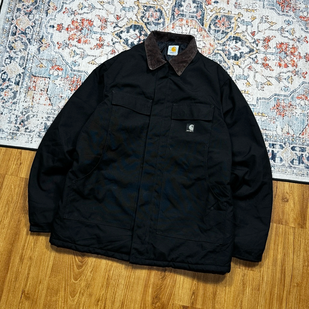 CARHARTT ARTIC QUILT LINED CANVAS CHORE JACKET SECOND