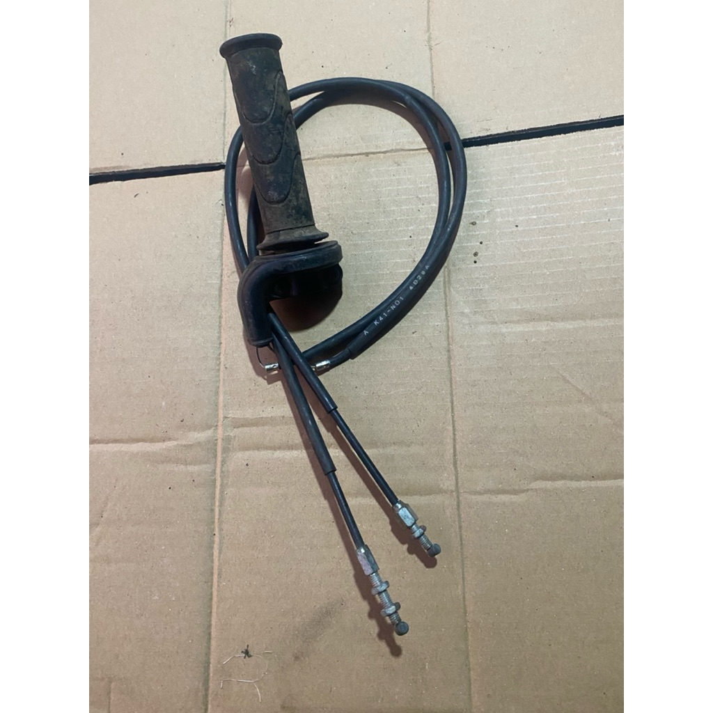 Kabel gas set holder supra x 125 fi injeksi kode k41 original copotan motor