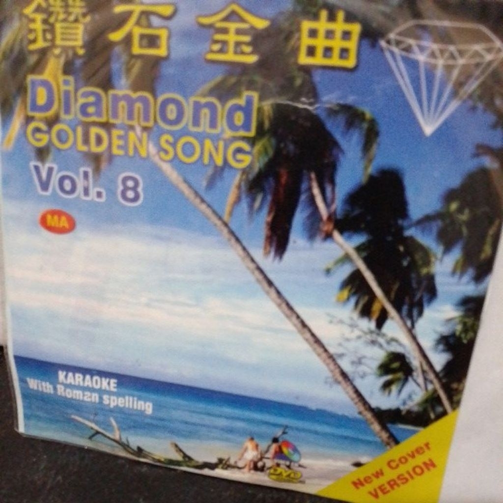 VCD versi Mandarin bisa berkaraoke bersama Diamond golden song vol 8 original