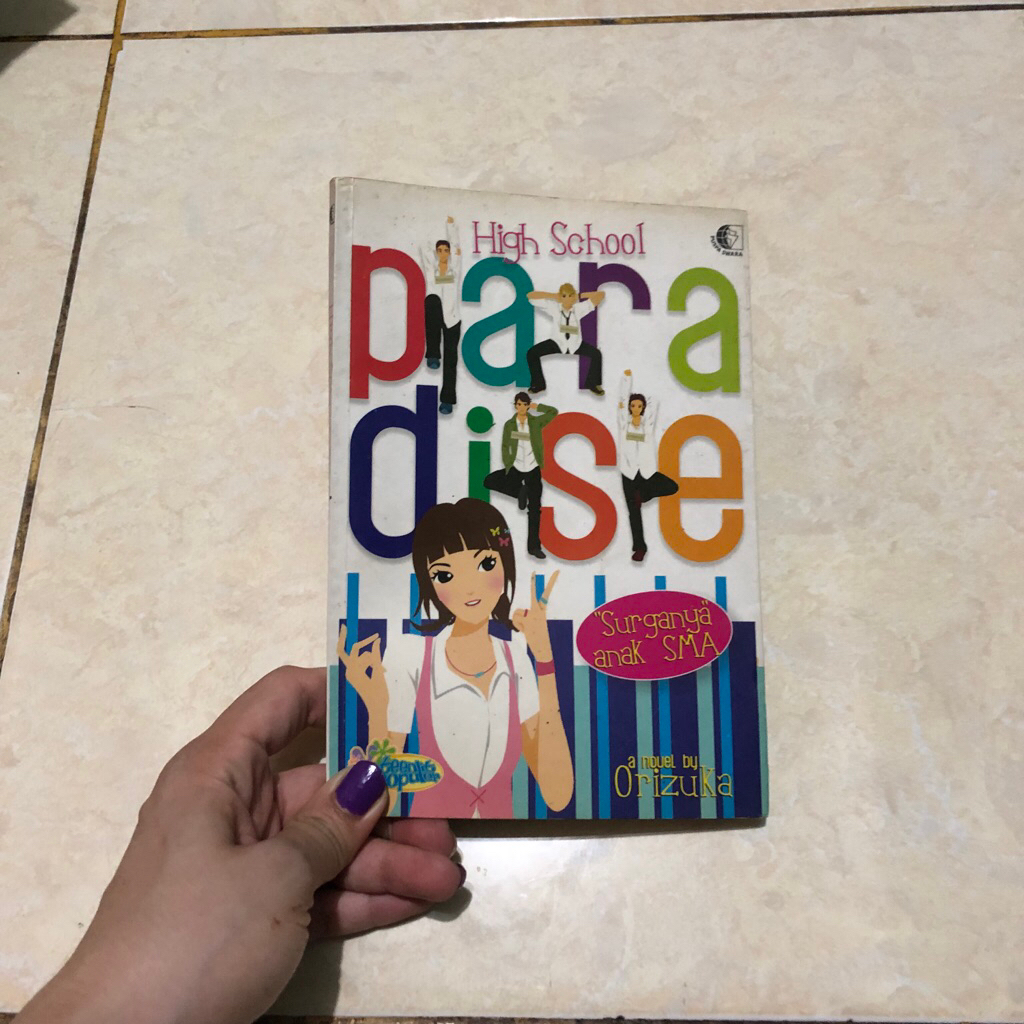 high school paradise orizuka buku preloved