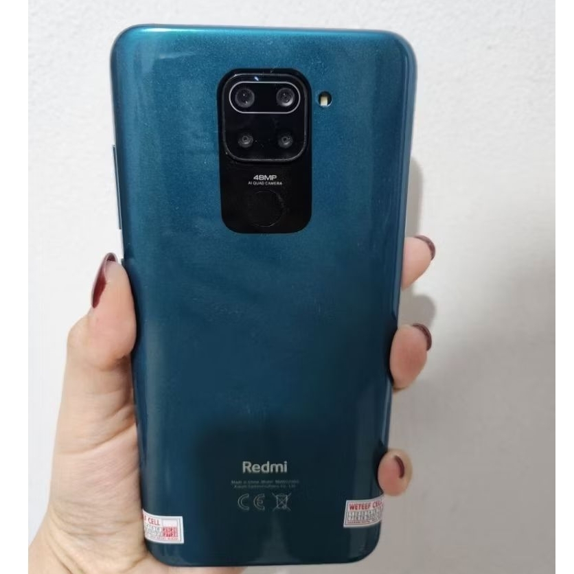 Termurah XIAOMI REDMI NOTE 9 RAM 6/128GB EX RESMI XIAOMI SECOND FULLSET NO MINUS