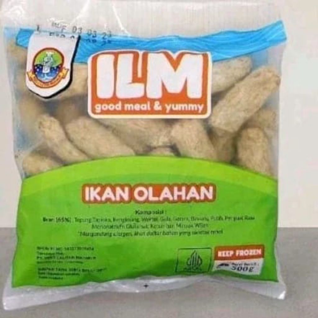 ILM Tempura Goreng 500Gram / Olahan Ikan Bentuk Tempura