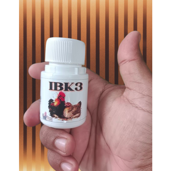 ibk3 obat ayam lumpuh tiba2 -= obat ayam sempoyongan - obat ayam kaki lemas -  30kapsul