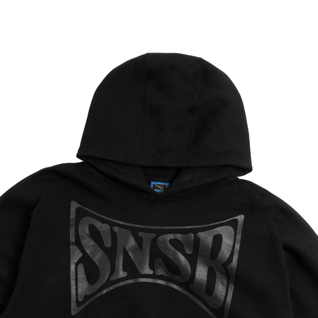 SNSB WORLD | NOIR BLACK | HOODIE BOXY | SORRYNOTSORRY.B | SNSB
