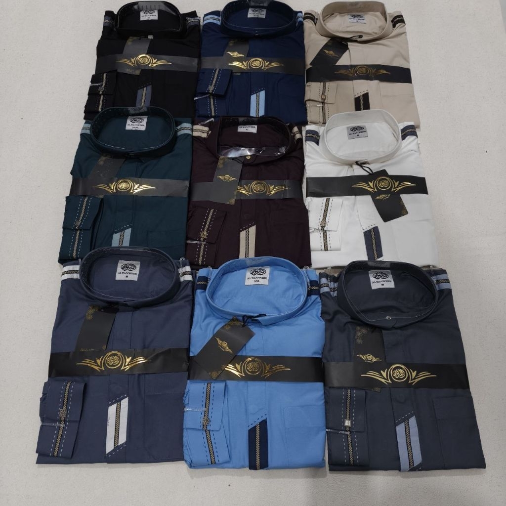 KOKO AL TANWEER BY ALHARAMAIN KATUN LENGAN PANJANG MANSET KTF 02 SPESIAL RAMADHAN