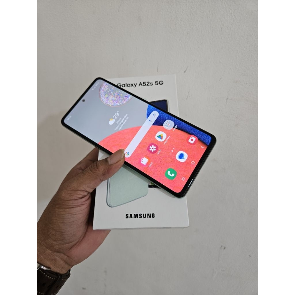samsung a52s 5g 8/256gb ex sein resmi fullset no minus