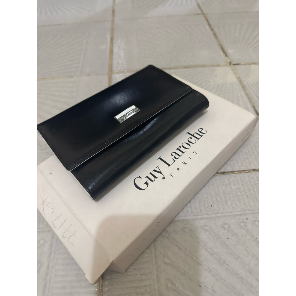 dompet guy laroche 2nd original with box