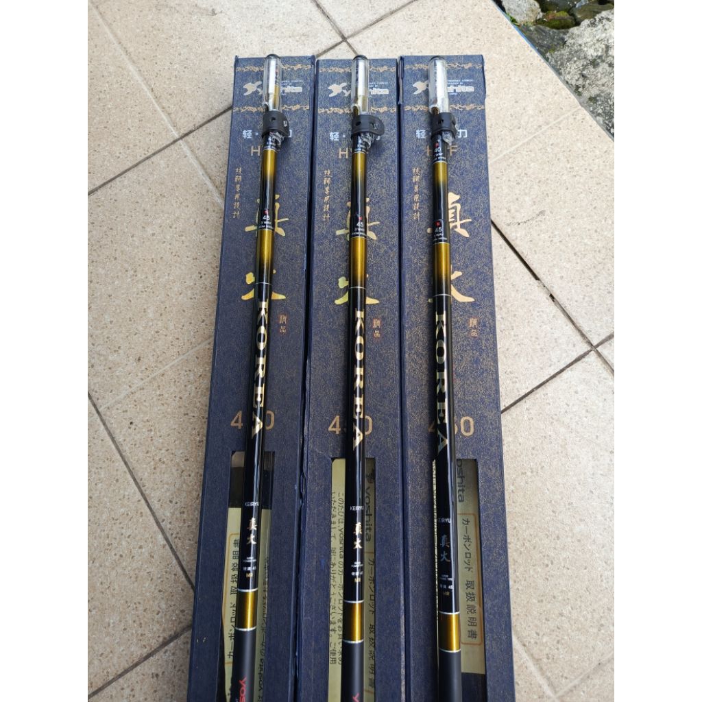 joran tegek yoshita korea keiryu zoom panjang 450 original import