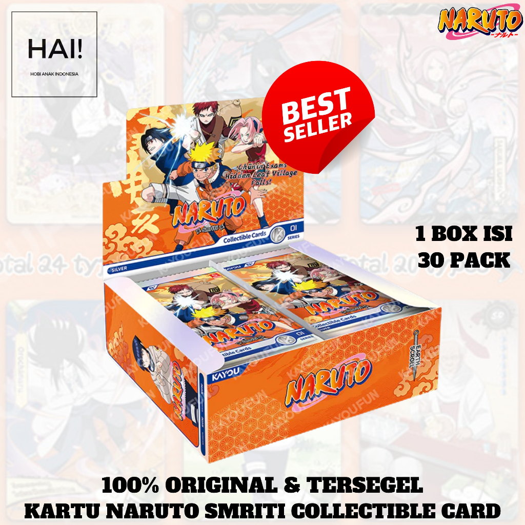 Kartu Naruto Smriti Kayou Collectible Card Booster Box